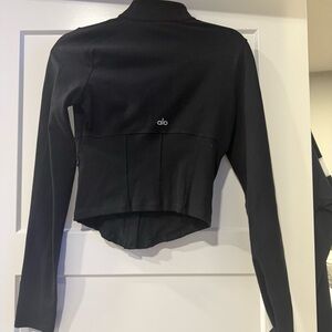 ALO Airbrush Corset Full Zip Jacket